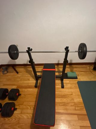 GIMNASIO COMPLETO EN CASA