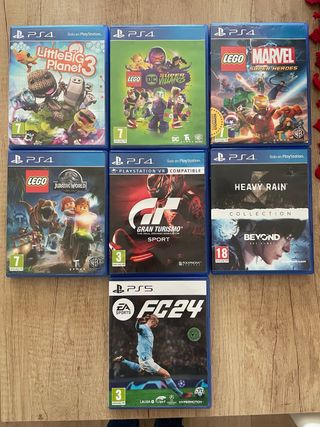 Juegos PS4 a 10€ c/u