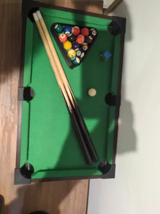Juego de billar de mesa Tabletop Pool