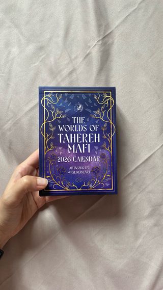 Calendario 2026 Tahereh Mafi