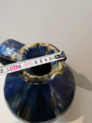 Cántaro antiguo cerámica vidriada