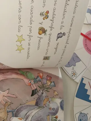 Siente cuentos pictogramas más tres ruletas