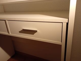 Escritorio Plegable Blanco ideal teletrabajo