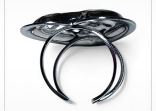 Anello cuore grande con portagioie