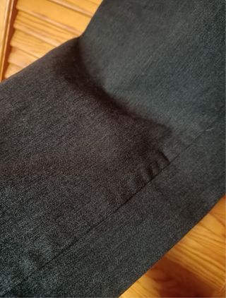 Pantalón recto hombre marron