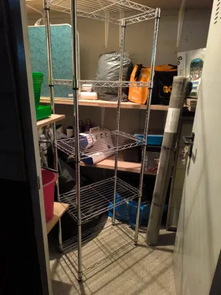 Estantería Metálica Plata desmontable