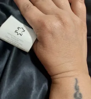 Giacca Vintage Pelle Nera