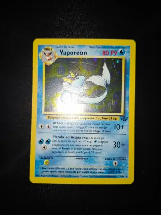 Vaporeon Jungle Set Carta Pokémon Base