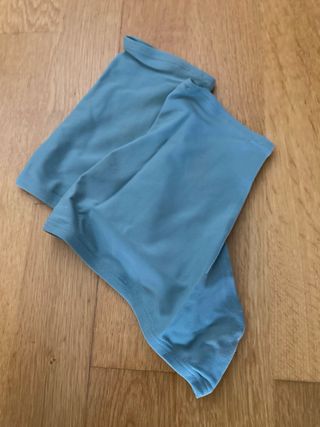 Maillot gris de patinaje artistico, T. 8-10