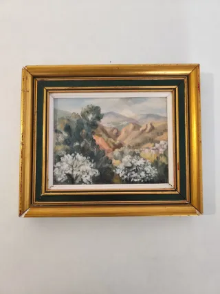 Pintura Antonio López Díaz Lienzo