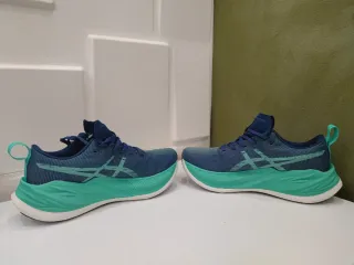 Zapatillas Asics Unisex Azul/Verde