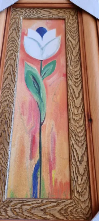 4 Quadri Decorativi Fiori. Nuovi