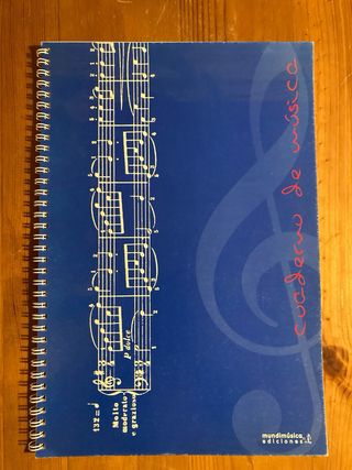 5 libros MATERIAL DE MÚSICA   SOLFEO