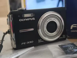 Cámara Digital Olympus FE-330 Negra - Nueva