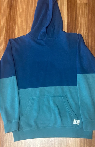 Sudadera DC color azul y verde