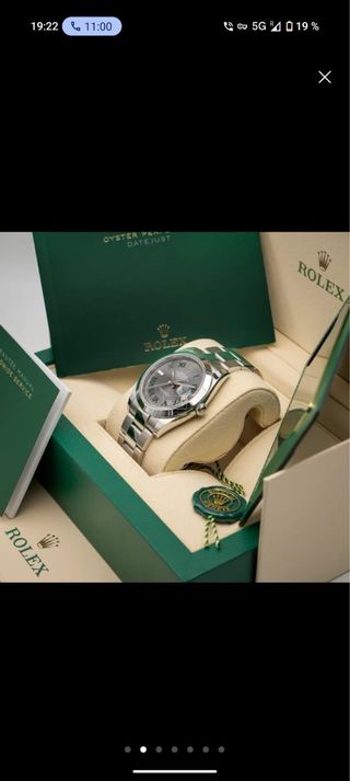 Rolex Datejust Wimbledon numeros romanos Full Set.