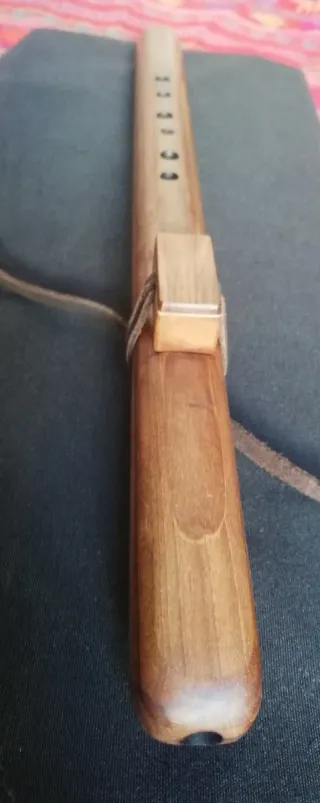 Flauta Nativa F#m 432Hz Nogal Negro