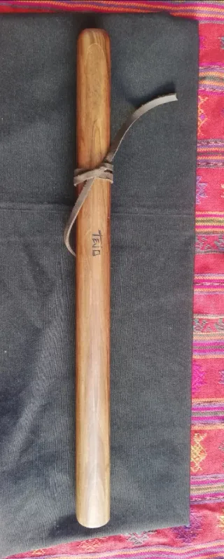 Flauta Nativa F#m 432Hz Nogal Negro