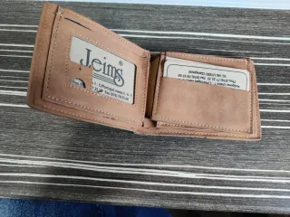 Cartera de cuero Jeims