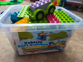 Caja de bloques de construcción blandos