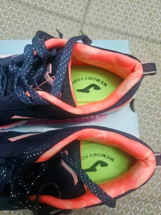 Tenis Joma Azul y Rosa