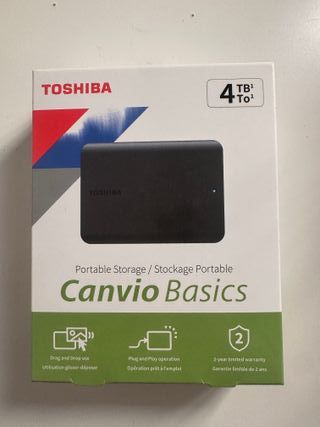 Disco Externo Toshiba Canvio Basics 4TB