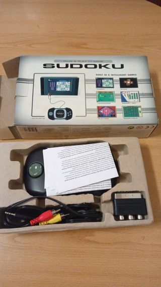 Sudoku Plug & Play TV Game - 6 Juegos