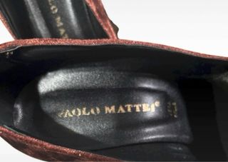 Scarpe gioiello Paolo Mattei marroni/oro