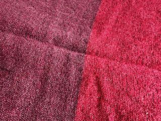 Bufanda roja/granate nueva con etiqueta