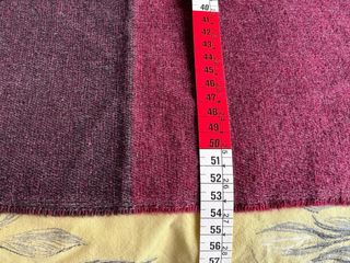 Bufanda roja/granate nueva con etiqueta