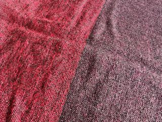 Bufanda roja/granate nueva con etiqueta