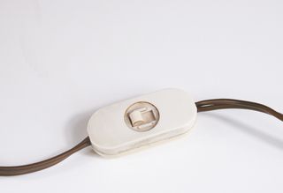 Coppia abat-jour vintage ottone anni '60 MCM