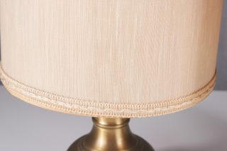 Coppia abat-jour vintage ottone anni '60 MCM