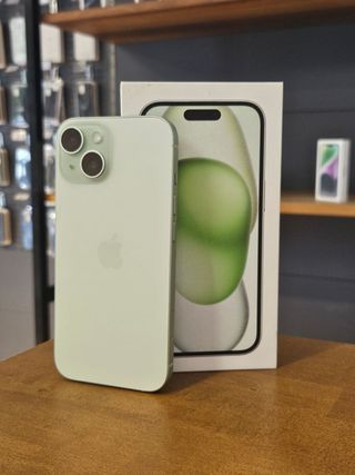 IPHONE 15 128GB VERDE BATTERIA 100%
