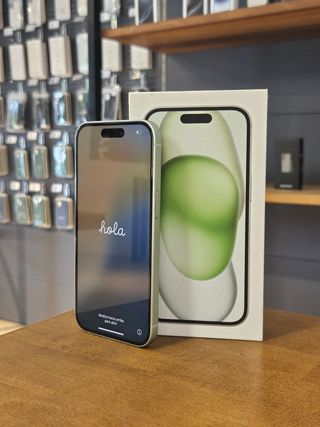 IPHONE 15 128GB VERDE BATTERIA 100%