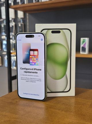 IPHONE 15 128GB VERDE BATTERIA 100%