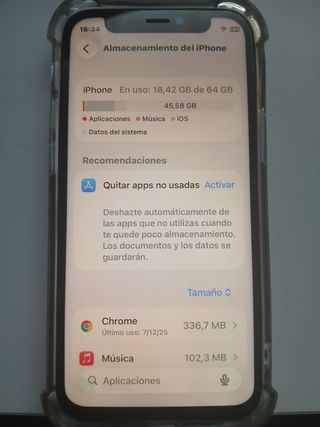 iPhone 12 mini blu 64GB