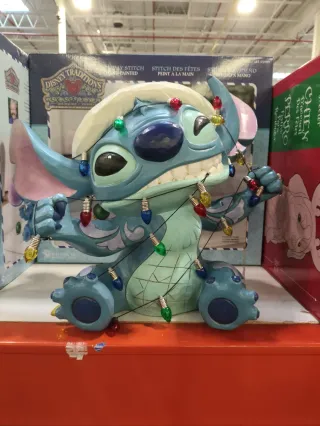 Figurita Stitch Navideño Disney Traditions