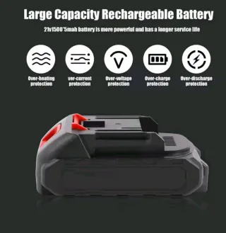 Mini motosierra 21V 6 Lithium-ion