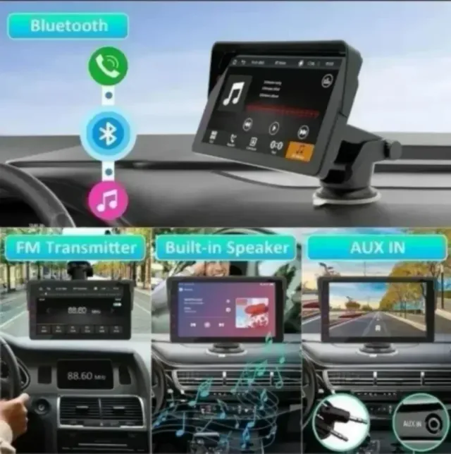 Pantalla CarPlay para Salpicadero sin Instalacion