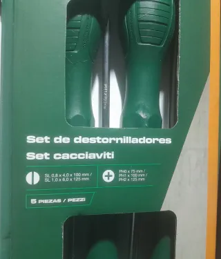 Set Cacciaviti Parkside 5 Pezzi