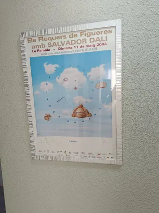 Póster Els Flequers de Figueres Dalí 2004