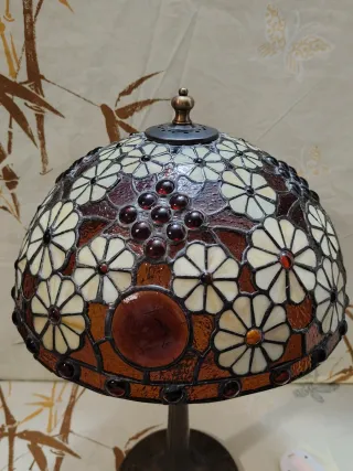 Lampada Tiffany Vetro e Metallo