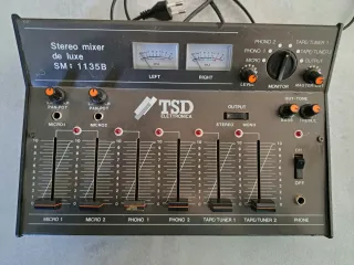 TSD Stereo Mixer de Luxe SM 1135B