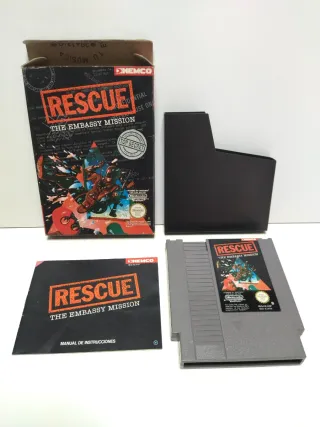 Rescue The Embassy Mission Nintendo NES