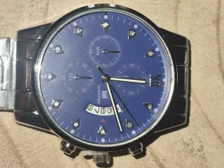 Orologio SHAARMS Uomo Blu e Argento