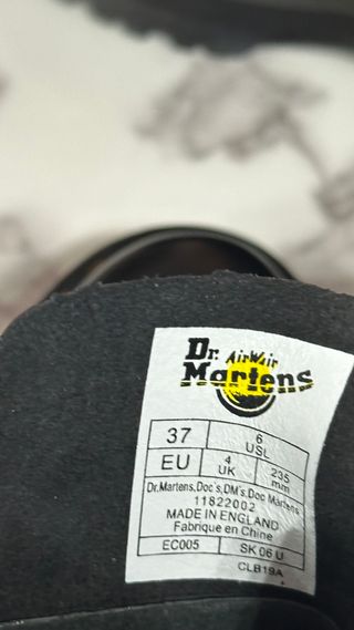 Dr. Martens 1460 Plataforma Talla 37 Nuevas