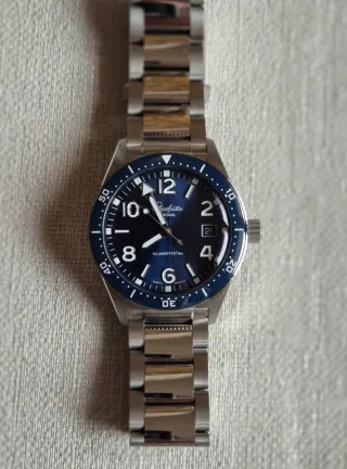 Glashütte SeaQ Reloj Azul