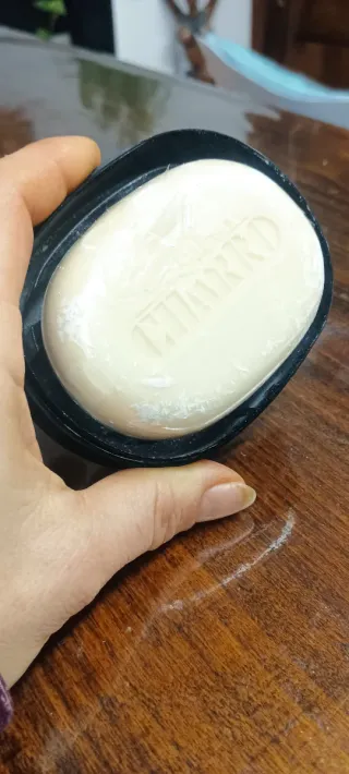 Portasapone vintage con saponetta