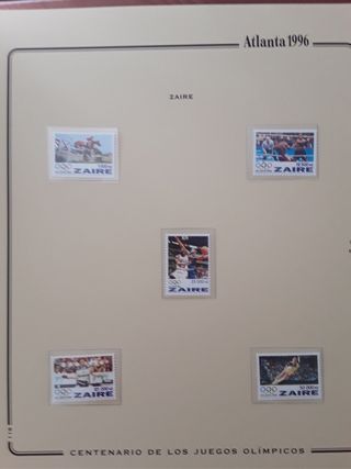 Colección Sellos Atlanta 1996